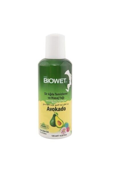 biowet زيت تنظيف وتدليك الشمع بالأفوكادو 150 مل