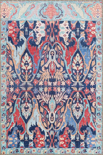 Rugs Modern Halı سجادة قاعدة منسوجة ذات طابع إبداعي وسجادة قابلة للغسل بألوان...