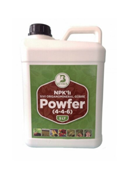 Beybek Gübre Powfer Sıvı Organomineral Bitki Besini Gübre 5 lt