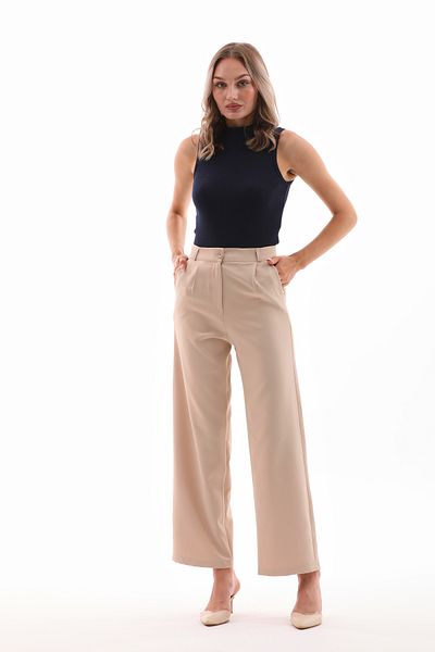 LOISY Pantaloni oversize pentru damă Palazzo Cut