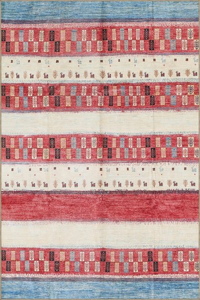 Rugs Modern Halı سجادة قاعدة منسوجة منقوشة ذات طابع هندسي وسجادة قابلة للغسل ...