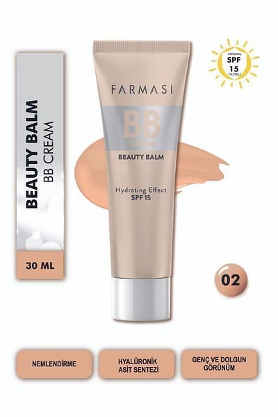 Farmasi Bb Cream 02 30 ml New Series 8690131782504