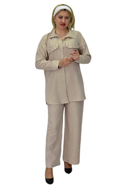 Woow Σετ γυναικεία μπλούζα και παντελόνι Ayrobin - BGL-ST03710