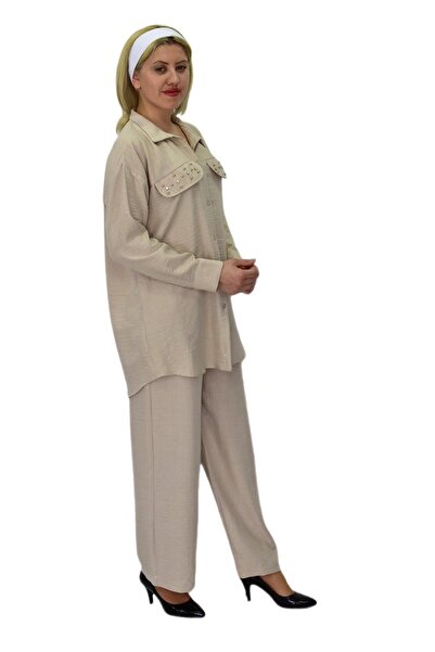 Woow Σετ γυναικεία μπλούζα και παντελόνι Ayrobin - BGL-ST03710