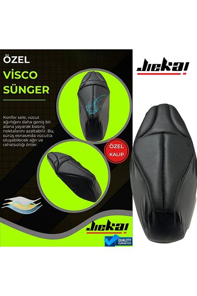 JİEKAİ HONDA DIO Ultra Comfort Visco Special Mold with Sponge - Pad Durable, Waterproof