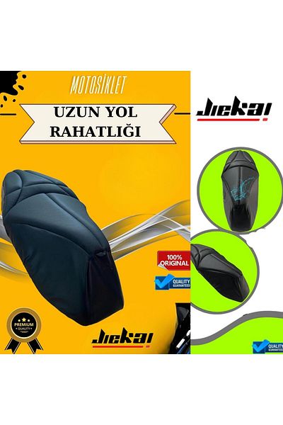 JİEKAİ HONDA DIO Ultra Comfort Visco Special Mold with Sponge - Pad Durable, Waterproof