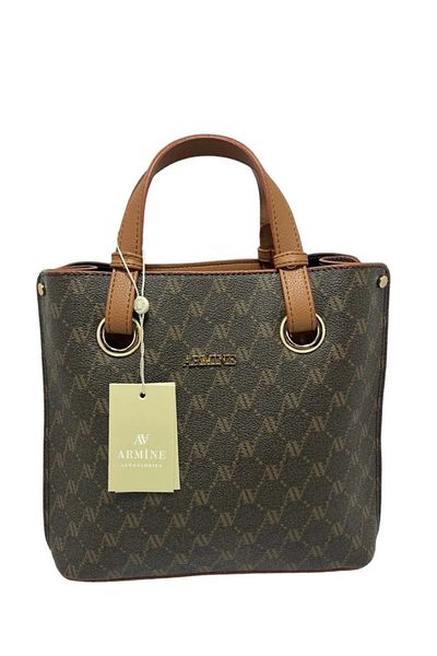 Armine ARMINE 247 Brown Colored Dotted