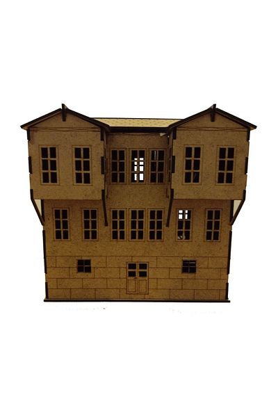 TLR hobi Wooden House Model Ataturk House (Selanik) Assembly: Normal, Precision, Careful