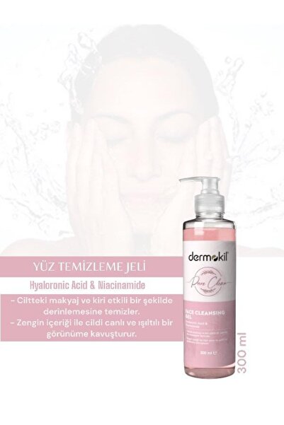 tuisstore Pure Clean Hyaluronic Acid & Niacinamide Yüz Temizleme Jeli - Face ...