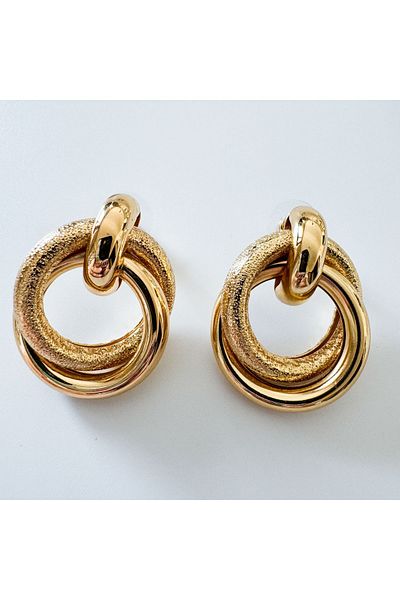 CHARMLUCKY Steel Earrings