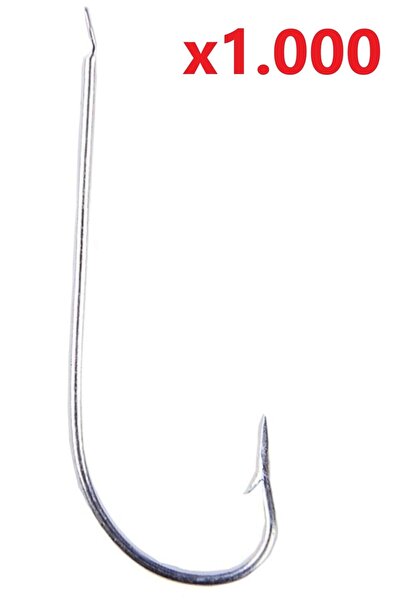 Kendo Dökme Kanca Şeffaf Kutulu 1523 No:8 1000'li 1.000ad. Beyaz 1 Kt.