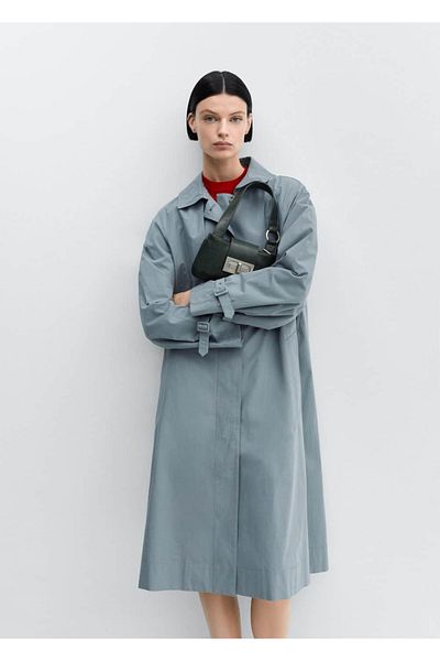 MANGO Woman Geanta cu compartiment dublu