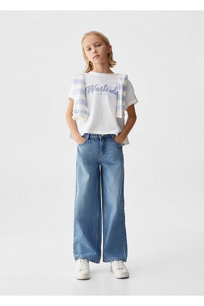 MANGO Kids Μήνυμα T-Shirt