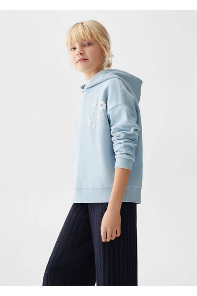 MANGO Kids Hanorac portocaliu pentru copii