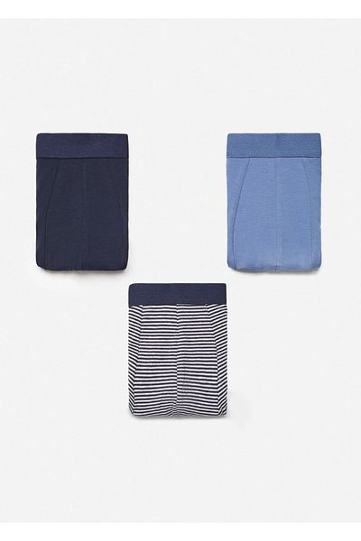 MANGO Man Cotton Boxer Pack των 3