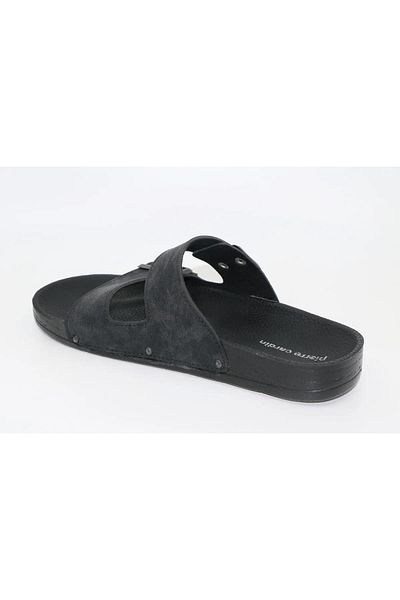Pierre Cardin PC-7018 ΑΝΔΡΙΚΕΣ ΔΕΡΜΑΤΙΝΕΣ ΠΑΝΤΟΦΛΕΣ-Μαύρο δέρμα