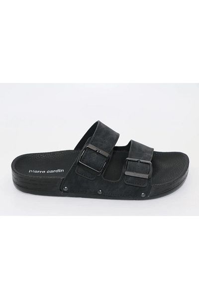 Pierre Cardin PC-7018 ΑΝΔΡΙΚΕΣ ΔΕΡΜΑΤΙΝΕΣ ΠΑΝΤΟΦΛΕΣ-Μαύρο δέρμα