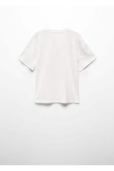 MANGO Kids Μπλουζάκι με στάμπα με παλάμη