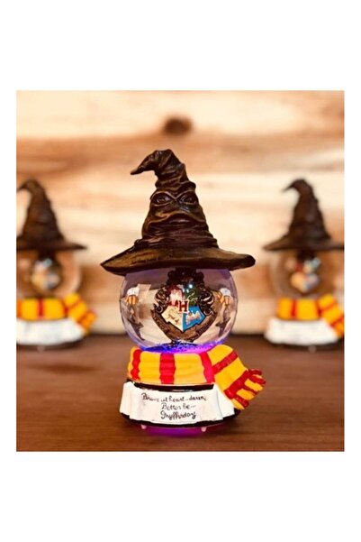 hediyesahibi Harry Potter Hogwarts Hp Melodili Işıklı Kar Küresi