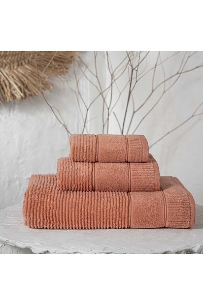Green Black Terra 3-Piece Towel Set
