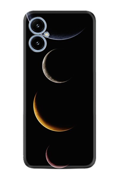 omix X5 Kılıf Resimli Desenli Silikon Platinium Series Gezegenler 1901