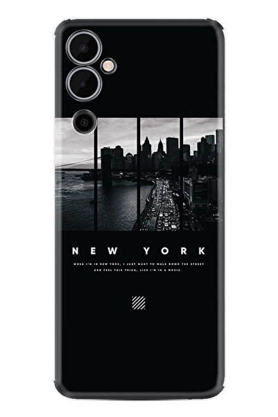 TECNO Pova 4 Kılıf Silikon Desen Özel Seri New York 1612