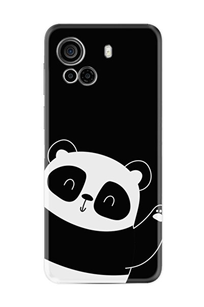 Kılıfland Casper Via F30 Plus Kılıf Silikon Desen Özel Seri Bay Bay Panda 1784