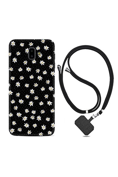 Kılıfland Samsung Galaxy J6 Plus Kılıf Resimli Desenli Silikon Boyun Askılı P...
