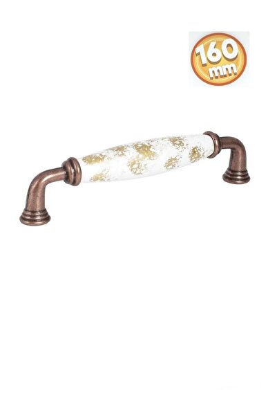 Porcellana Perla Mâner metalic din porțelan - Mâner pentru capac de mobilier ...