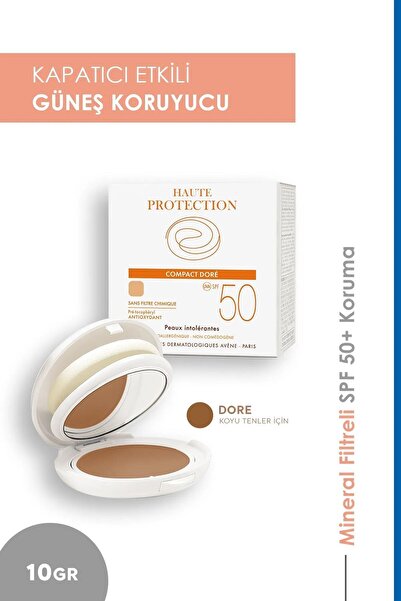 Avene Spf 50 Renkli Güneş Koruyucu Compact Krem Fondöten 10 gr