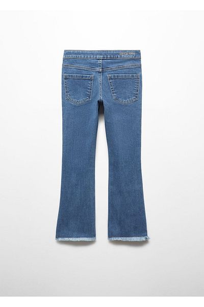 MANGO Kids Blugi Albastru Pentru Copii