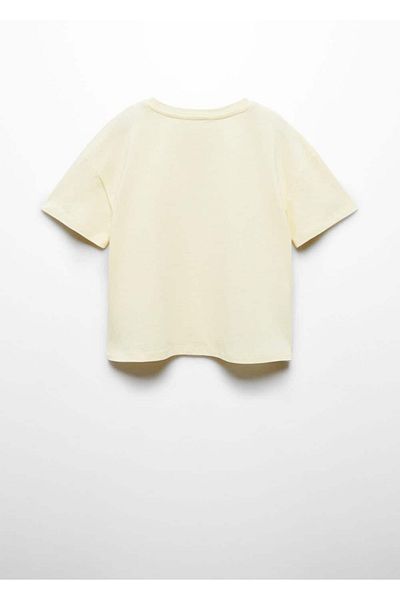 MANGO Kids Gemustertes T-Shirt aus Baumwolle