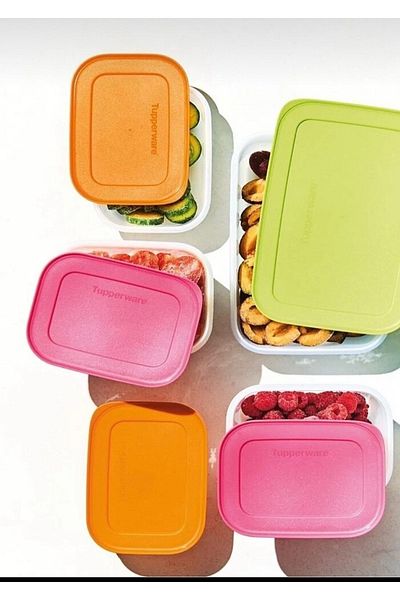 Tupperware Alaska Cap Set of 5