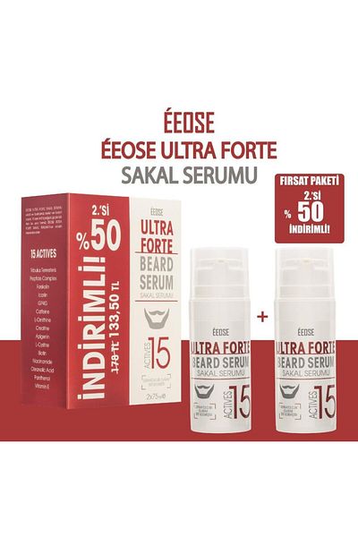 Eeose Ultra Forte 75ml Beard Serum - 2.si· 50%