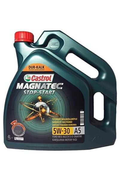 CASTROL Magnatec Motor Yağ 5w30 A5 Ss 4 Litre Ana Bayiiden Yeni Tarihli