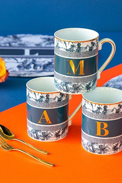 Baci Milano Alphabet B Harfli Kupa