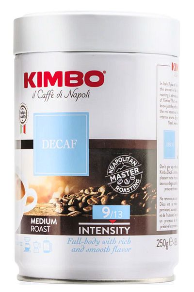 Kimbo Decaffeinato Filter Coffee Canister (250 Gr)