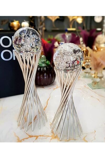 DECOOR MALL 2'li Kiristal'li Set