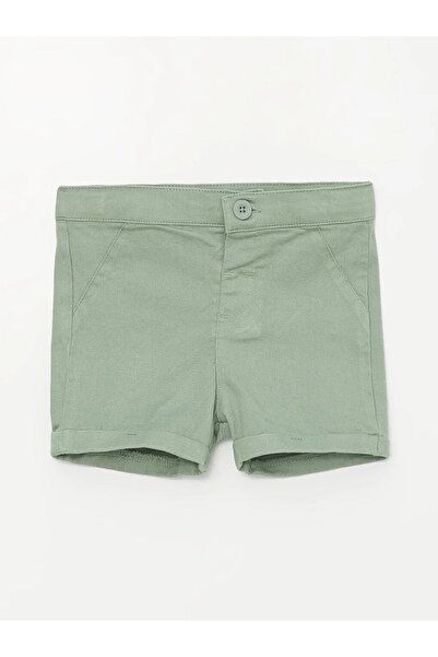 LC Waikiki LCW baby Short Sleeve Printed Baby Boy Shirt and Shorts 2 Pieces Set