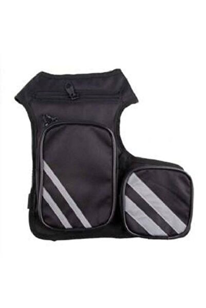 Genel Markalar Su Gecirmez Motosiklet Kurye Bacak Çantası Çok Gözlü Bel Bacak Motorcu Çantası