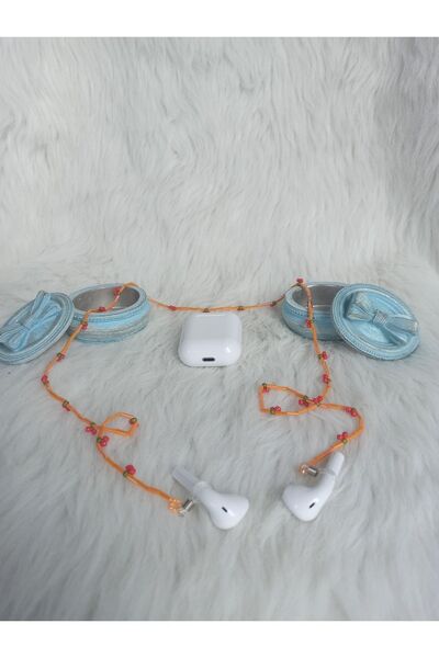 Handmade سلسلة وملحقات هاتف سماعة الرأس