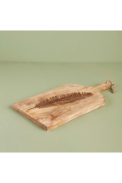 Bella Maison Feather Mango Presentation Board Natural (51X25 cm)