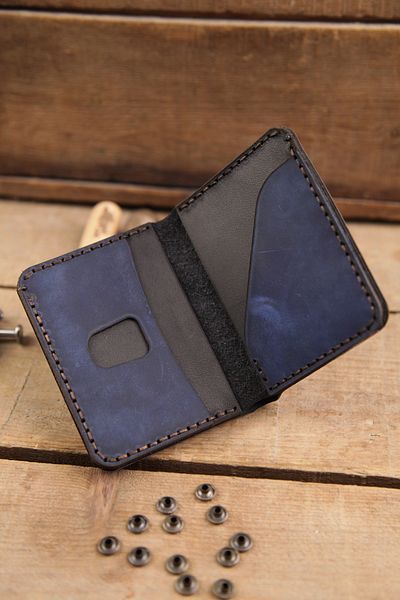 New Coast Leather 1900's Ανδρικό πορτοφόλι ρετρό - Γνήσιο δέρμα Χειροποίητο