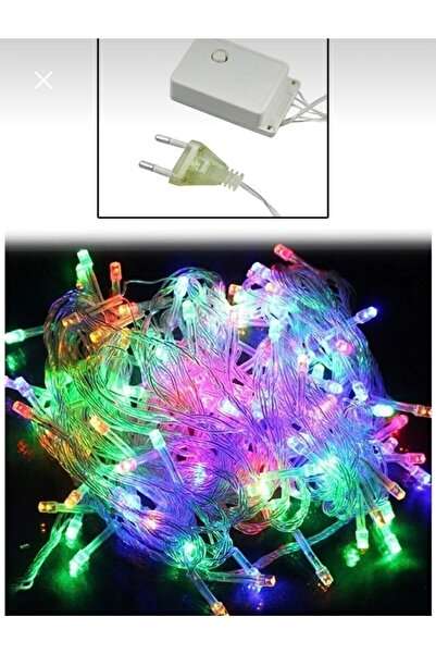 kar-bul Led Rgb Renkli Işık Pirinç 10 m 100lü Yılbaşı Ağaç Işık Rgb7