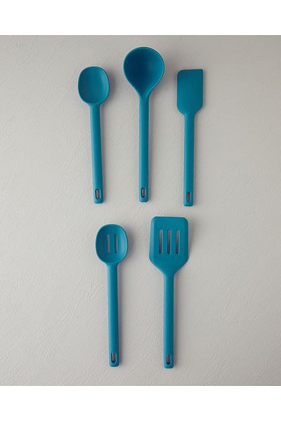 English Home Blue Silicone Serving Utensil - Styling and Bijouterie