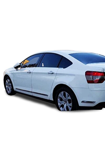 Kml34tuning55 Citroen C5 Krom Cam Çıtası 2008 ve Sonrası 6 Parça Paslanmaz Çelik