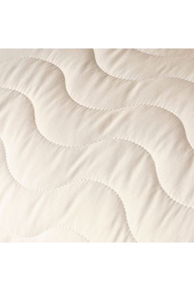 Bella Maison White Microfiber Quilted Liquid Proof Bed Mattresses - 100X200 cm