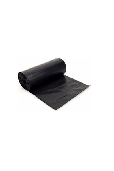 Ethex Black Industrial Garbage Bag - 10 Pieces, 1 Roll, 100x150cm Garbage Bag