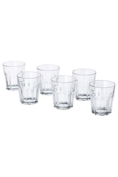 IKEA Pokal Glass Cup Set 6 Pieces 27 Cl