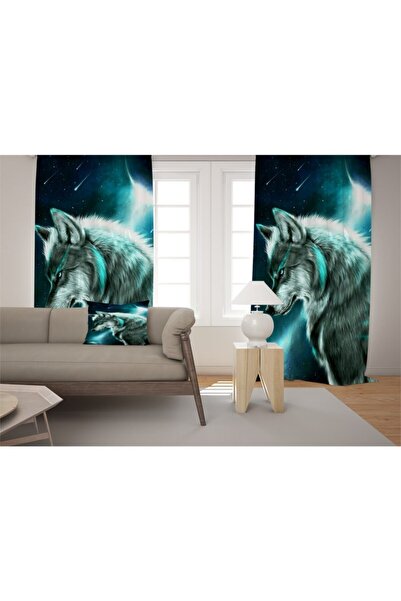 EVSEHOMES Cortina de fundal Evsehome Wolf Salon